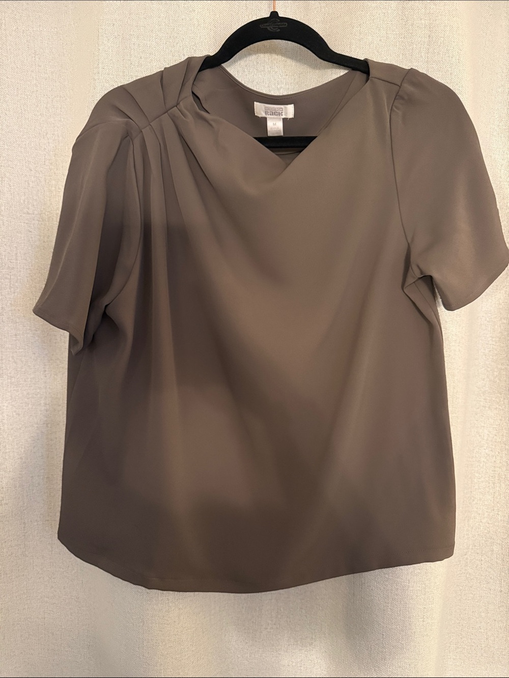 Nordstrom Rack Draped Short-Sleeve Blouse